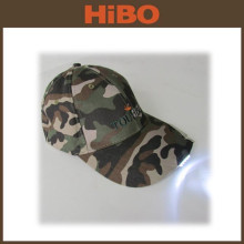 Camouflage Baseball Cap im Freien mit eingebautem Blinklicht